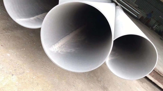 304 tubo di acciaio inossidabile saldato tubo rotondo con 600 ghiaia lucidato standard ASTM A554