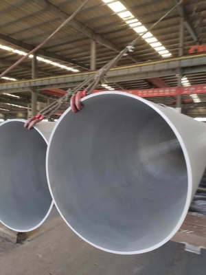 Tubi di acciaio inossidabile saldati ASTM 201 BS 1.4372 SS Tubi di tubi rotondi