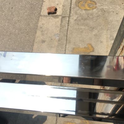 Spessore di Grit Polished 1.5mm del tubo 600 del quadrato dell'acciaio inossidabile di ASTM A312
